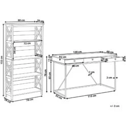 Beliani FOSTER/HINTON - Lichte Houtkleur Spaanplaat, Mdf 8 Beliani FOSTER/HINTON - Lichte Houtkleur Spaanplaat, Mdf -VIDAXL Verkoopwinkel 0191a298da6449afa9f5ee17d9fed0b4