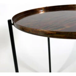 Lesli Living Bijzettafel - Rond - Zwart Met Koperkleurig - 35 Cm 6 Lesli Living Bijzettafel - Rond - Zwart Met Koperkleurig - 35 Cm -VIDAXL Verkoopwinkel 0a7c95dccf10477ca753d3e4bf62b0ee