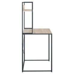 VidaXL Computerbureau 110x60x138 Cm Spaanplaat Zwart En Eikenkleurig -VIDAXL Verkoopwinkel 0c60c5136e894893928814811ee3b2a9