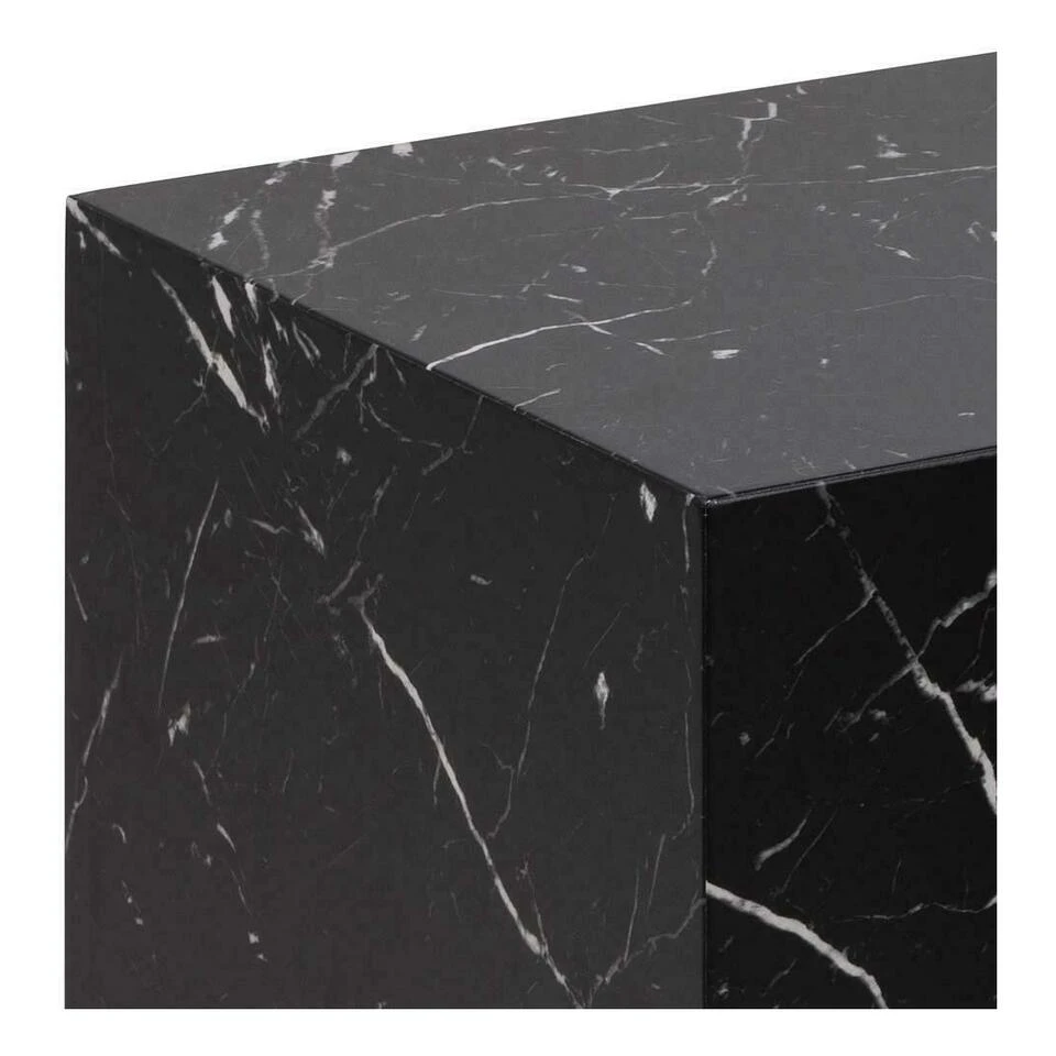 Sohome Salontafel Dinorah - Set Van 2 Stuks - Marmerlook - Zwart 6 Sohome Salontafel Dinorah - Set Van 2 Stuks - Marmerlook - Zwart - Afbeelding 4