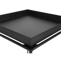 Beliani Bijzettafel SAXON - Zwart Metaal -VIDAXL Verkoopwinkel 0f6cf32d80564e259ff4a428466200d6