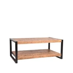 LABEL51 Salontafel Brussels - Naturel - Mangohout - 110x70 Cm