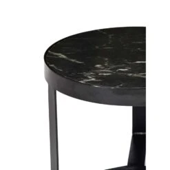 Livingfurn - Bijzettafel Glennis - 50x50x35cm - Marmer -VIDAXL Verkoopwinkel 1000030776 0101