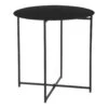 Mica Decorations Mikki Bijzettafel - H45 X Ø45 Cm - Zwart -VIDAXL Verkoopwinkel 1000031027