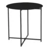 Mica Decorations Mikki Bijzettafel - H40 X Ø40 Cm - Zwart -VIDAXL Verkoopwinkel 1000031042