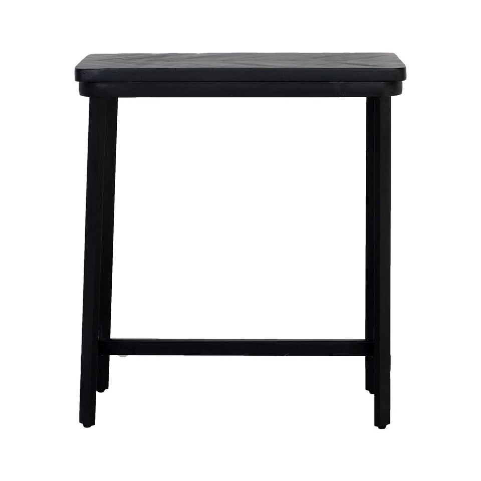 Giga Meubel Bartafel Zwart Visgraat - 100x50x110cm - Max 3 Giga Meubel Bartafel Zwart Visgraat - 100x50x110cm - Max