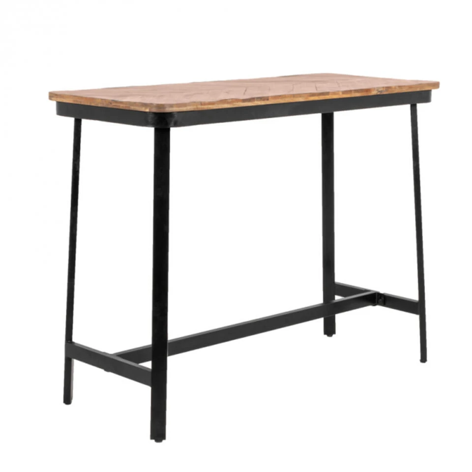 Giga Meubel Bartafel Visgraat - 140x60x110cm - Hout - Max 4 Giga Meubel Bartafel Visgraat - 140x60x110cm - Hout - Max - Afbeelding 2