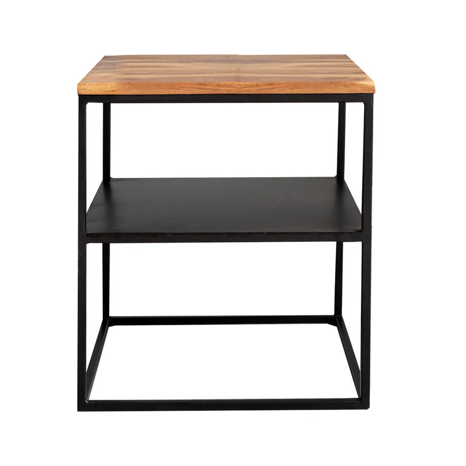 Industrieel Nachtkastje Rafael 40x40 Cm Mangohout 40x40x45 Cm Mangohout 3 Industrieel Nachtkastje Rafael 40x40 Cm Mangohout 40x40x45 Cm Mangohout