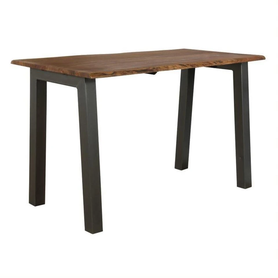 Giga Meubel Bartafel Acaciahout - 147cm - Rechthoekig - Tafel Edge 3 Giga Meubel Bartafel Acaciahout - 147cm - Rechthoekig - Tafel Edge