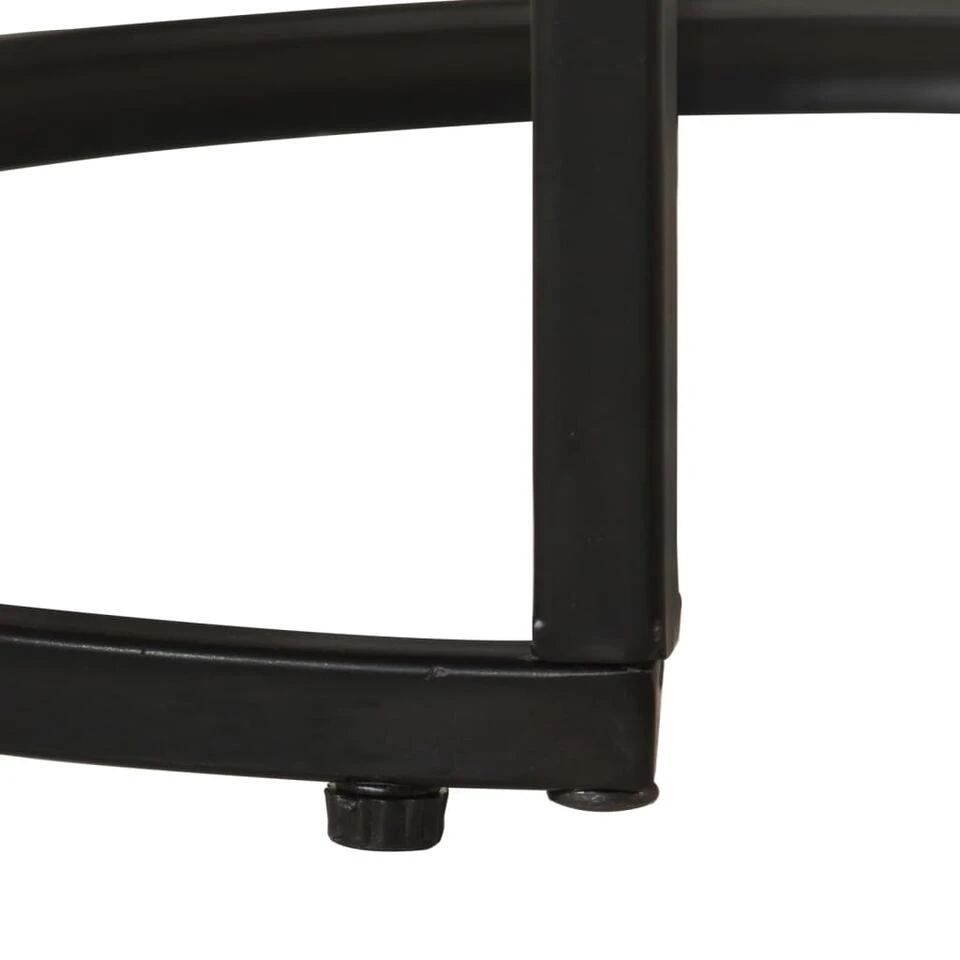 VidaXL 3-delige Tafeltjesset Massief Gerecycled Hout 6 VidaXL 3-delige Tafeltjesset Massief Gerecycled Hout - Afbeelding 4