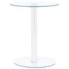 VidaXL Salontafel 40 Cm Gehard Glas Transparant 2 VidaXL Salontafel 40 Cm Gehard Glas Transparant -VIDAXL Verkoopwinkel 1000052482
