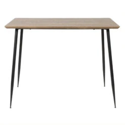 Giga Meubel Bartafel MDF - Naturel - Tapse Poot - Rechthoekig - 120cm