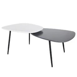 Bora Bijzettafel Met 2 Tafelbladen -VIDAXL Verkoopwinkel 1000054568 0102