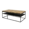 Giga Meubel Salontafel Teakhout - 120x60x40cm - Tafel Block -VIDAXL Verkoopwinkel 1000057469