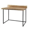 Industrieel Bureau Boomstam Acaciahout Aberdeen - 60x110x76 Cm - Hout - Bruin -VIDAXL Verkoopwinkel 1000061251