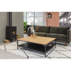 Giga Meubel Salontafel Josh 110x110x38cm Naturel -VIDAXL Verkoopwinkel 1000063140 0102