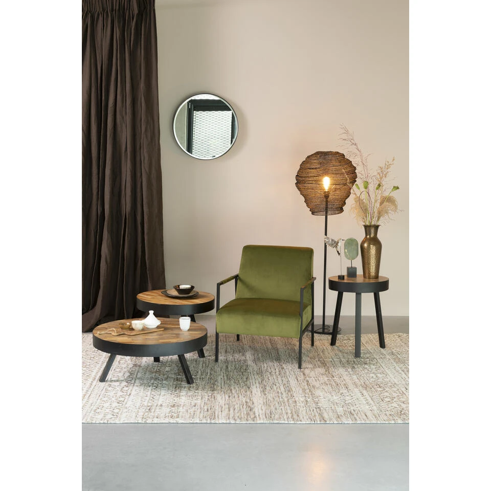 Parya Home - Siri Salontafel - M - Bruin 4 Parya Home - Siri Salontafel - M - Bruin - Afbeelding 2