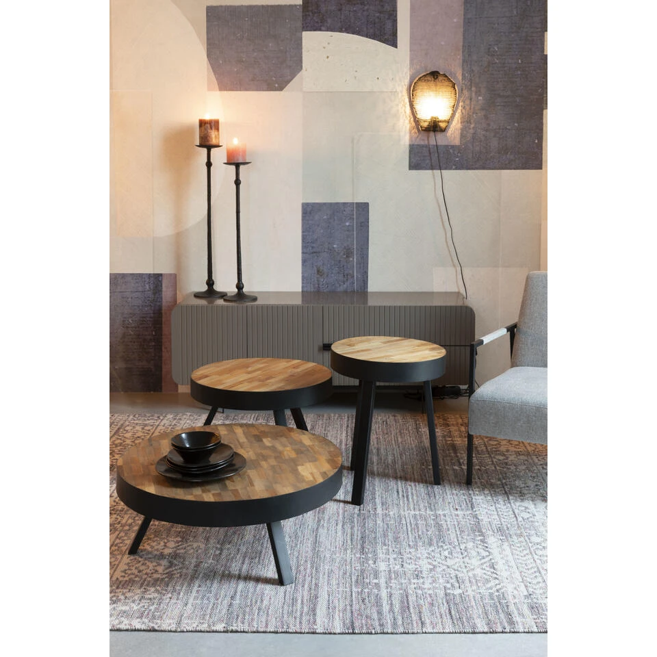 Parya Home - Siri Salontafel - M - Bruin 5 Parya Home - Siri Salontafel - M - Bruin - Afbeelding 3