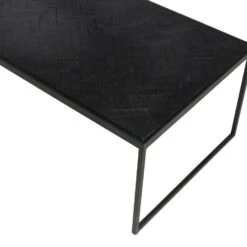 Reinier Zwart Teak - Hout - Zwart 8 Reinier Zwart Teak - Hout - Zwart -VIDAXL Verkoopwinkel 1000069974 0102