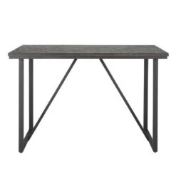 Bartafel Cleo Teakhout 140x60 Cm - 60x140x92 Cm - Teakhout - Bruin -VIDAXL Verkoopwinkel 1000070157 0103