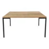 Giga Meubel Salontafel Eikenhout 90cm - Naturel - Tafel Lugano