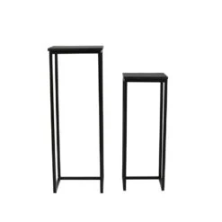 Zuil Bryson - Zwart - Set 8 Zuil Bryson - Zwart - Set -VIDAXL Verkoopwinkel 1000072763 0110