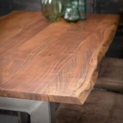 Elias Bartafel 147cm - Hout - Bruin -VIDAXL Verkoopwinkel 1000076712 0103