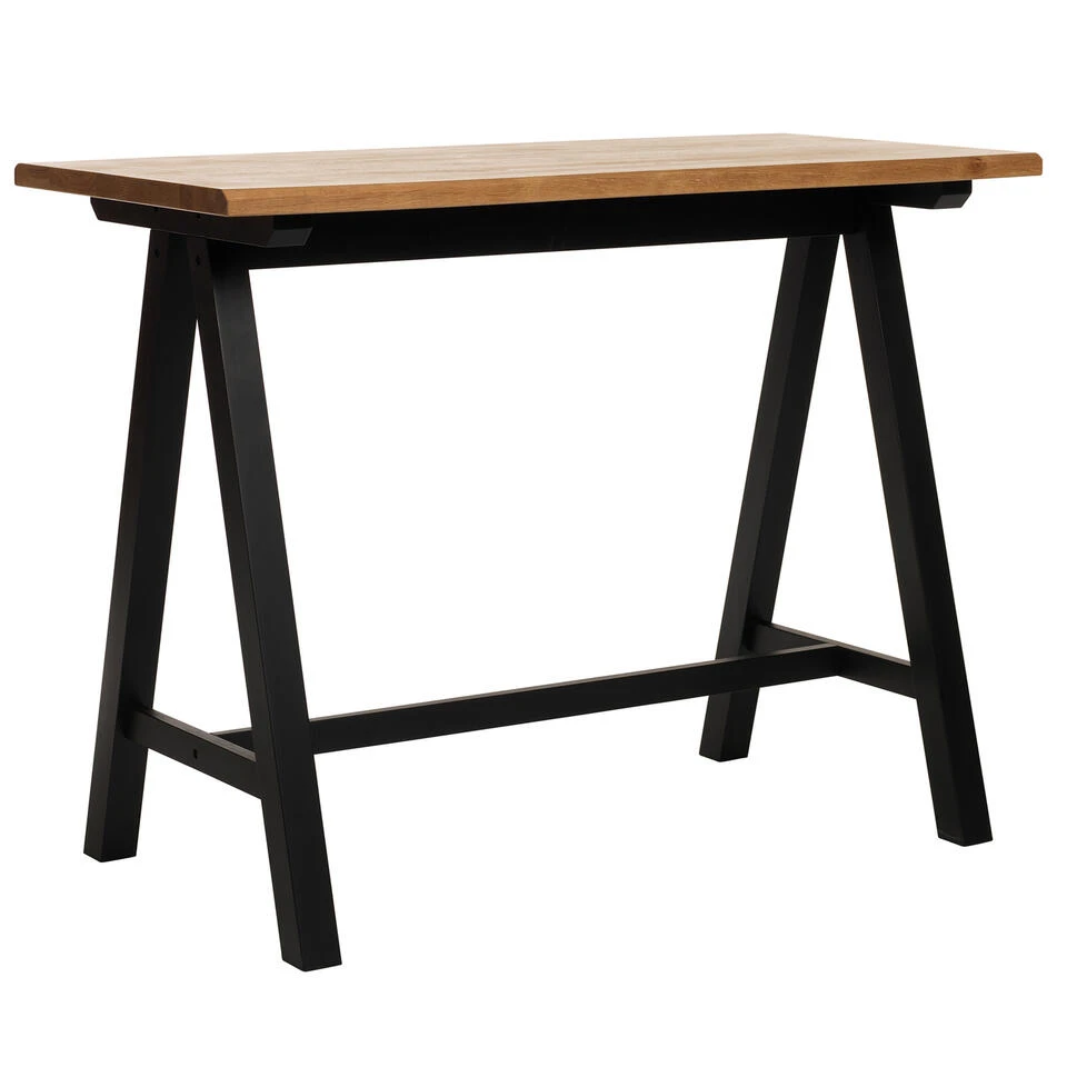 Giga Meubel Bartafel Naturel - 71x140x105cm - Eikenhout - Tafel Oliveto 4 Giga Meubel Bartafel Naturel - 71x140x105cm - Eikenhout - Tafel Oliveto - Afbeelding 2