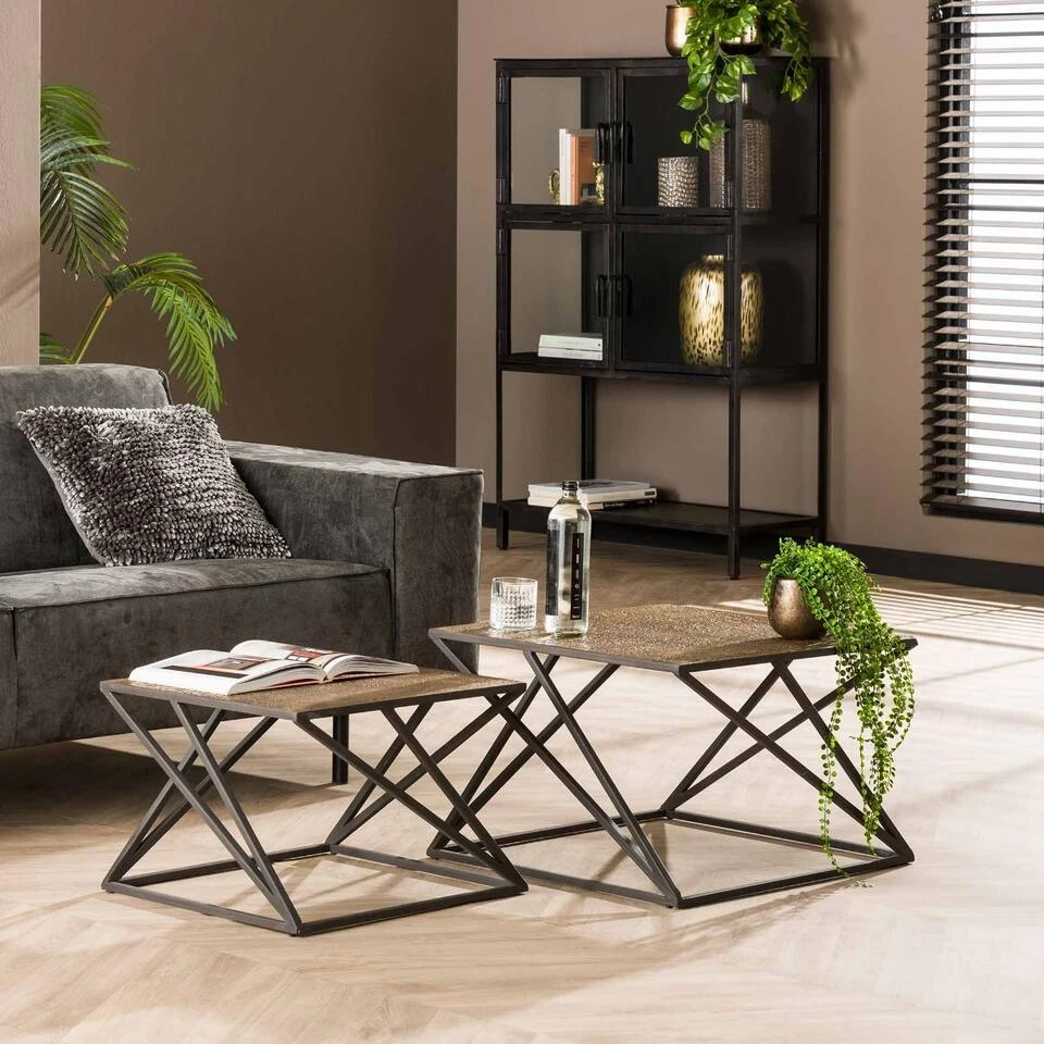 Taralyn Salontafel Staal - Staal - Grijs 4 Taralyn Salontafel Staal - Staal - Grijs - Afbeelding 2