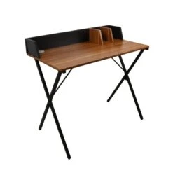 Orange85 Bureau Houtlook MDF 90x50x84cm Hout