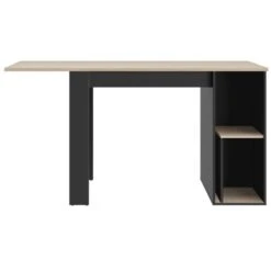 Diagone Tafelbar Exit - 1 Verlengstuk - Zwart/Eikenkleur -VIDAXL Verkoopwinkel 1000087344 0102