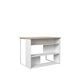 Parisot Bartafel & Keukeneiland Slam 116cm - Eik/wit 8 Parisot Bartafel & Keukeneiland Slam 116cm - Eik/wit -VIDAXL Verkoopwinkel 1000087345 0102