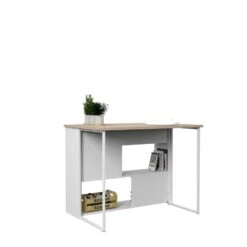 Parisot Bartafel & Keukeneiland Slam 116cm - Eik/wit