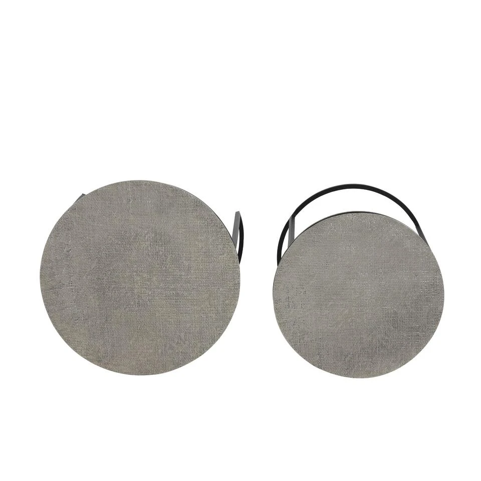 Bijzettafel Rengo - Antiek Lood - Ø49cm 5 Bijzettafel Rengo - Antiek Lood - Ø49cm - Afbeelding 3