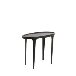 Bijzettafel Arica - Zwart - 70x33x53cm -VIDAXL Verkoopwinkel 1000090873 0111