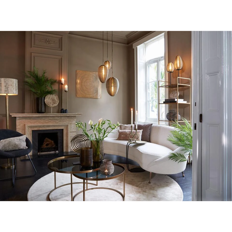 Bijzettafel Marsh - Antiek Brons - 43x27x53cm 4 Bijzettafel Marsh - Antiek Brons - 43x27x53cm - Afbeelding 2