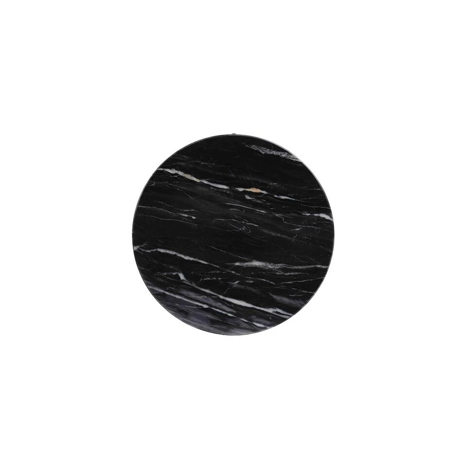 Bijzettafel Lomelo - Zwart/Antiek Brons - Ø40cm 6 Bijzettafel Lomelo - Zwart/Antiek Brons - Ø40cm - Afbeelding 4