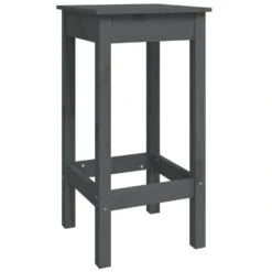 VidaXL 7-delige Barset Massief Grenenhout Grijs -VIDAXL Verkoopwinkel 1000092772 0102