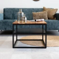 Industriële Vierkante Salontafel Rafael 60x60 Cm 60x60x45 Cm Mangohout 8 Industriële Vierkante Salontafel Rafael 60x60 Cm 60x60x45 Cm Mangohout -VIDAXL Verkoopwinkel 1000093665 0102