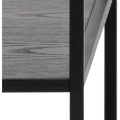 Sohome Bureau Joannie - Essen En Metaal - 130 X 60cm - Zwart -VIDAXL Verkoopwinkel 1000094533 0103