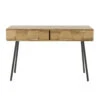 Sidetable Alisa Acaciahout 2 Lades - 40x125x77 Cm - Hout - Bruin -VIDAXL Verkoopwinkel 1000098705