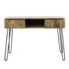 Sidetable Maria Mangohout 2 Lades - 40x110x77 Cm - Mangohout - Bruin -VIDAXL Verkoopwinkel 1000099087