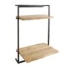 Alex Bureau Hangend - Hout - Bruin 1 Alex Bureau Hangend - Hout - Bruin -VIDAXL Verkoopwinkel 1000099802