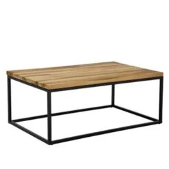 Beliani Salontafel PROVO - Lichte Houtkleur Teakhout -VIDAXL Verkoopwinkel 1124a83d0c3d440091684a3c349daa09
