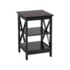 Beliani Bijzettafel FOSTER - Zwart Mdf 1 Beliani Bijzettafel FOSTER - Zwart Mdf -VIDAXL Verkoopwinkel 1185101901
