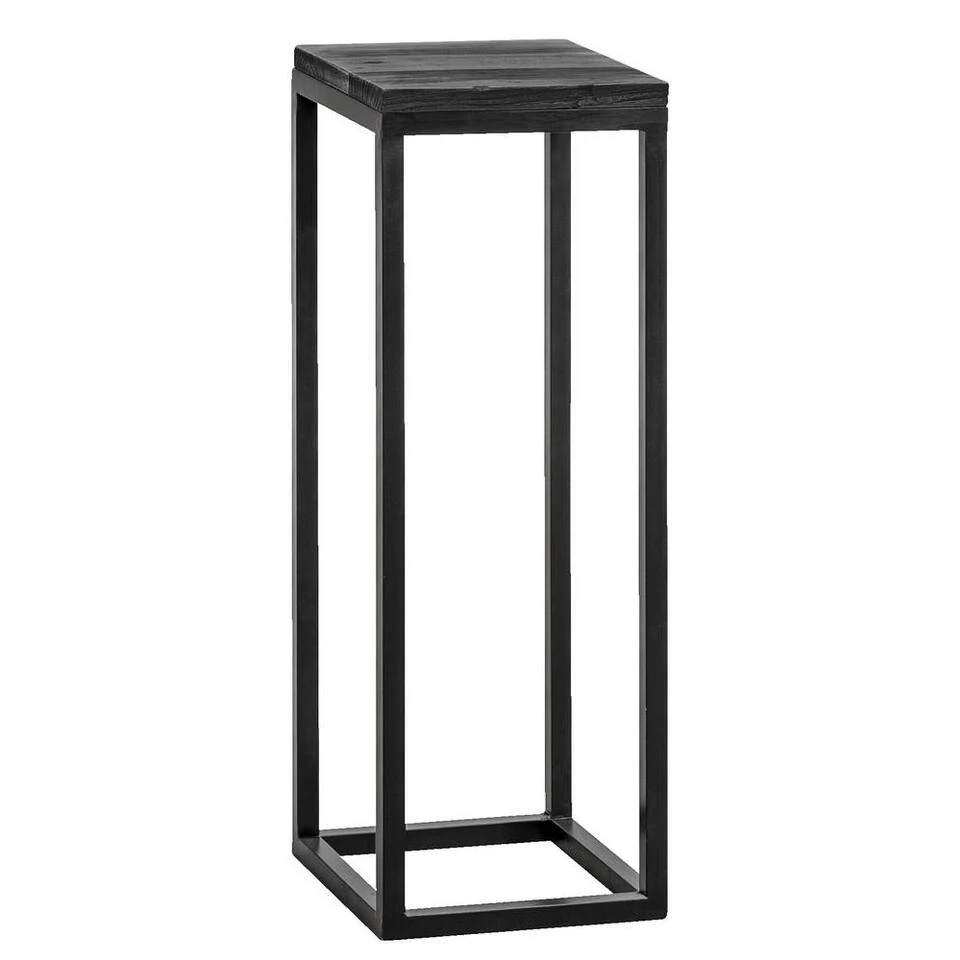 Plantentafel Gijs - Zwart - 70x25x25 Cm 3 Plantentafel Gijs - Zwart - 70x25x25 Cm