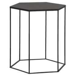 Bijzettafel Bologna - Zwart - Set Van Drie - 50,5x45,5x40 Cm -VIDAXL Verkoopwinkel 11990863 0300