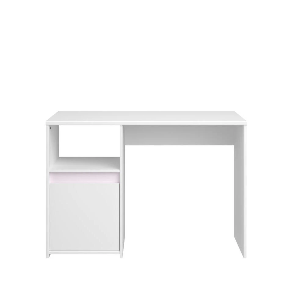 Bureau Bobby - Wit - 75x110x50 Cm 3 Bureau Bobby - Wit - 75x110x50 Cm
