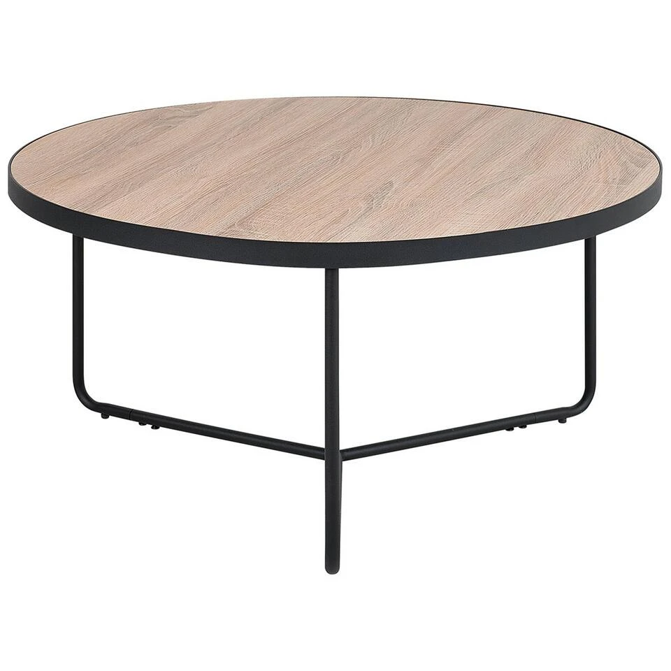 Beliani Salontafel MELODY - Lichte Houtkleur Mdf 3 Beliani Salontafel MELODY - Lichte Houtkleur Mdf