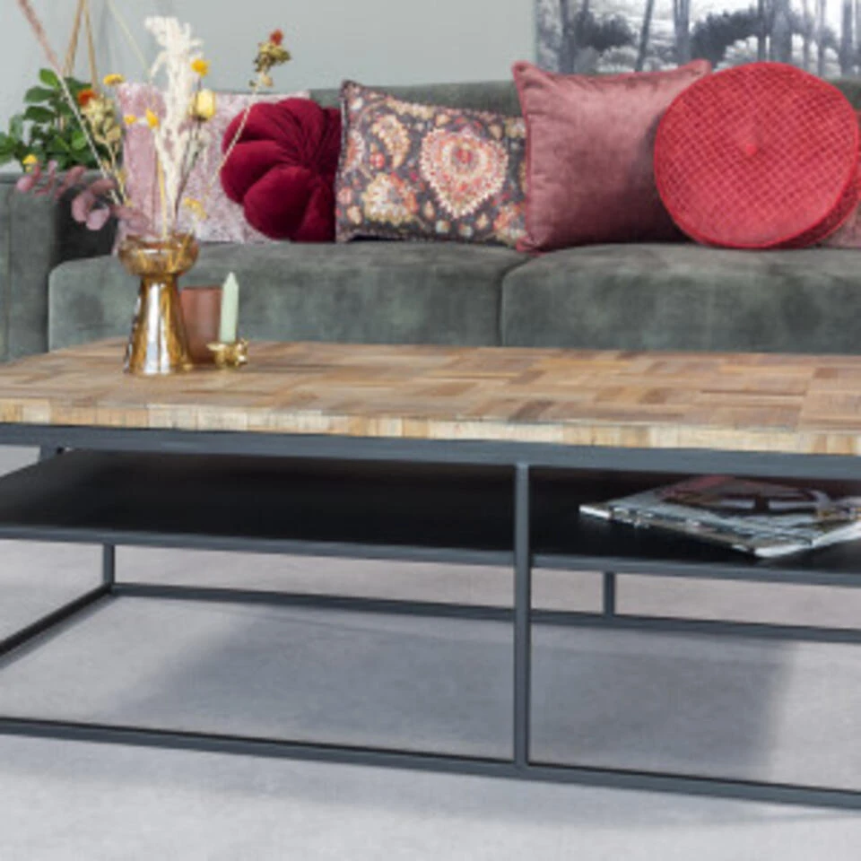 Hoyz Collection - Salontafel G890 Grijs - 120x60x40 4 Hoyz Collection - Salontafel G890 Grijs - 120x60x40 - Afbeelding 2